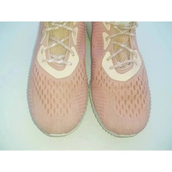 Adidas Womens Alphabounce Em Running Shoes Pink BW1195 Low Top Lace Up Mesh 9 - Picture 8 of 8